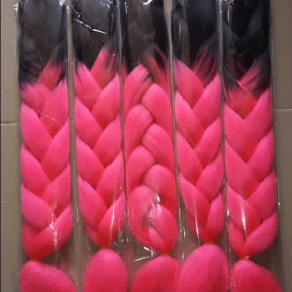 24 inches jumbo braiding hairs/ 5 pieces a pack